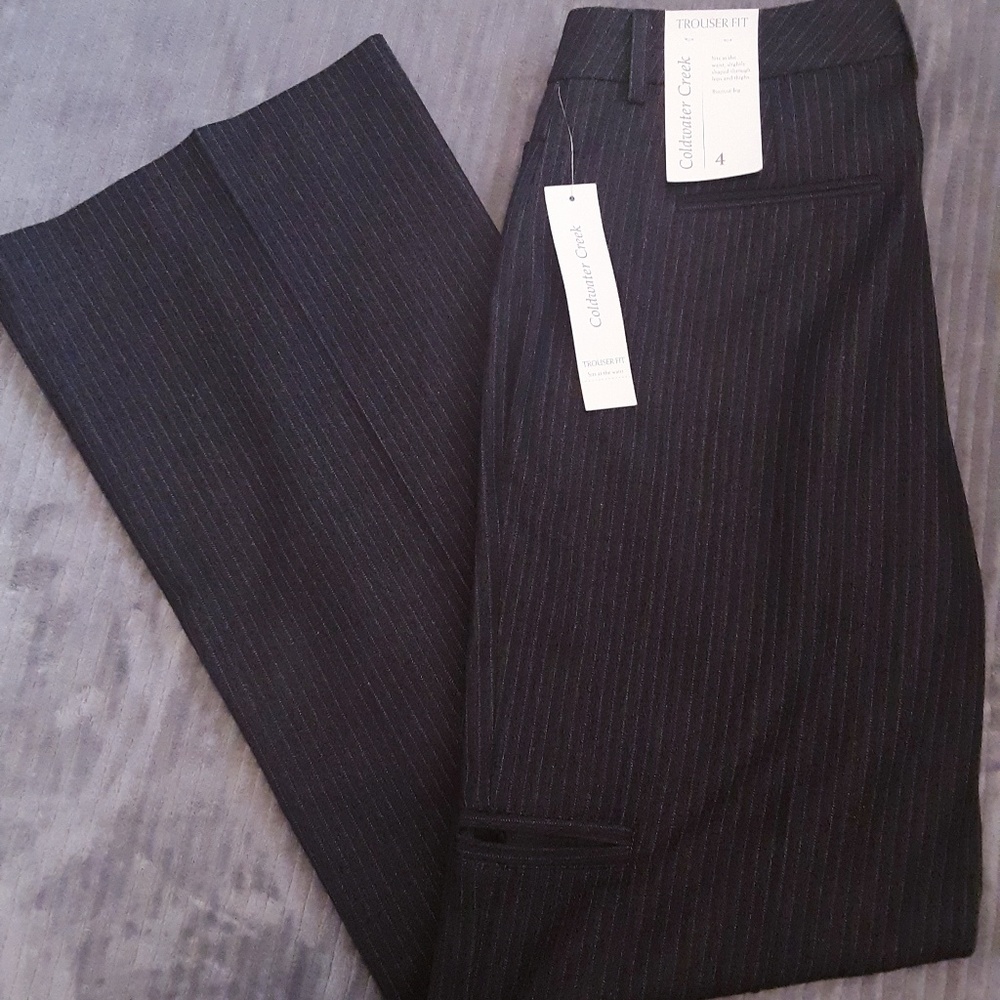 Coldwater Creek Bootcut leg trouser fit